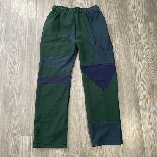 1/1 Upcycled Patchwork Sweatpants - M
