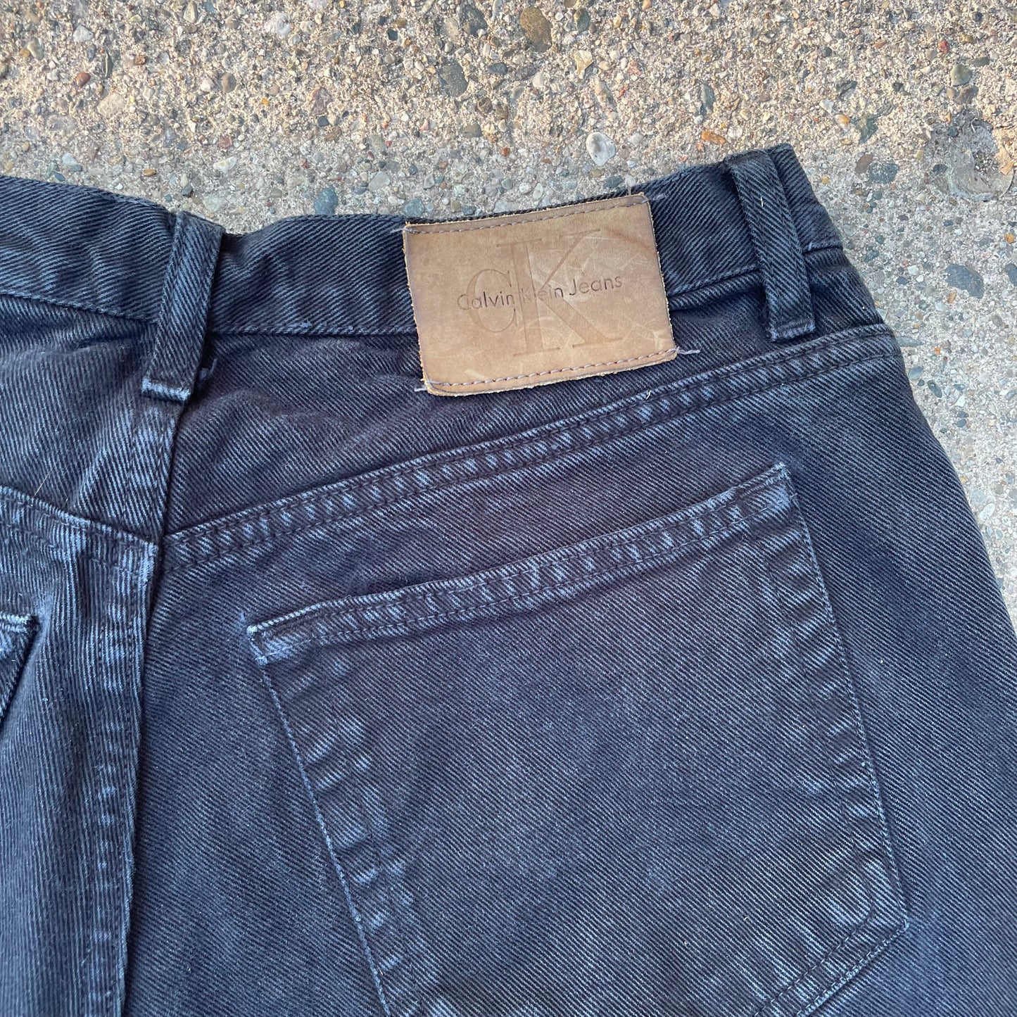1/1 Upcycled Vintage Calvin Klein Jeans