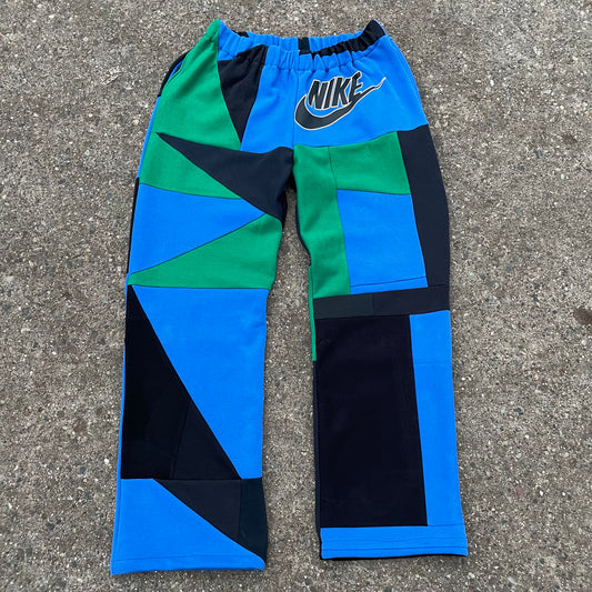 1/1 Upcycled Patchwork Sweatpants - XL