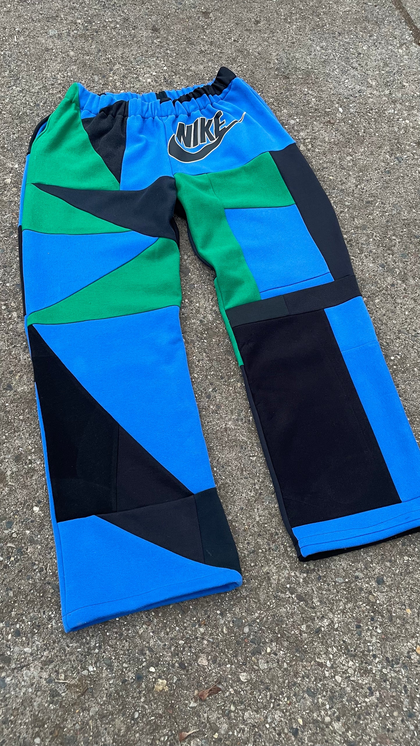 1/1 Upcycled Patchwork Sweatpants - XL