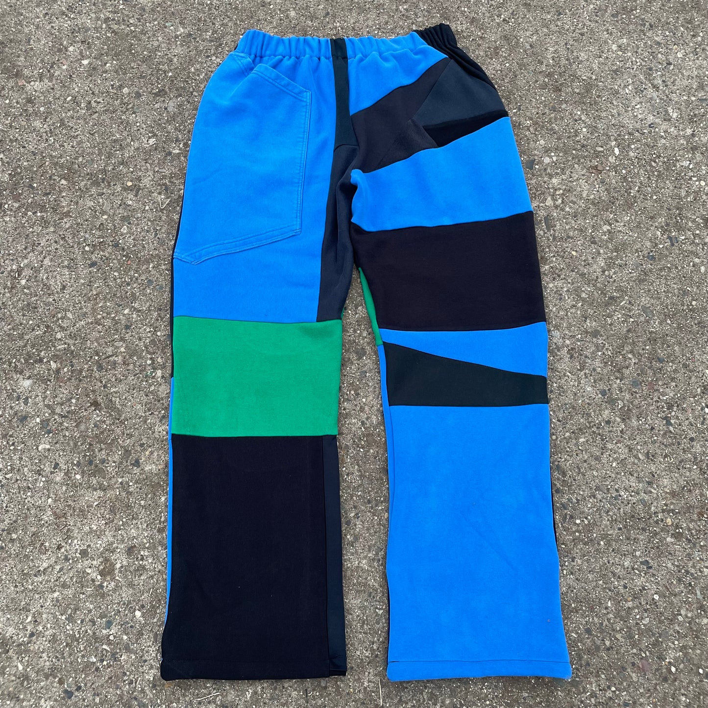 1/1 Upcycled Patchwork Sweatpants - XL