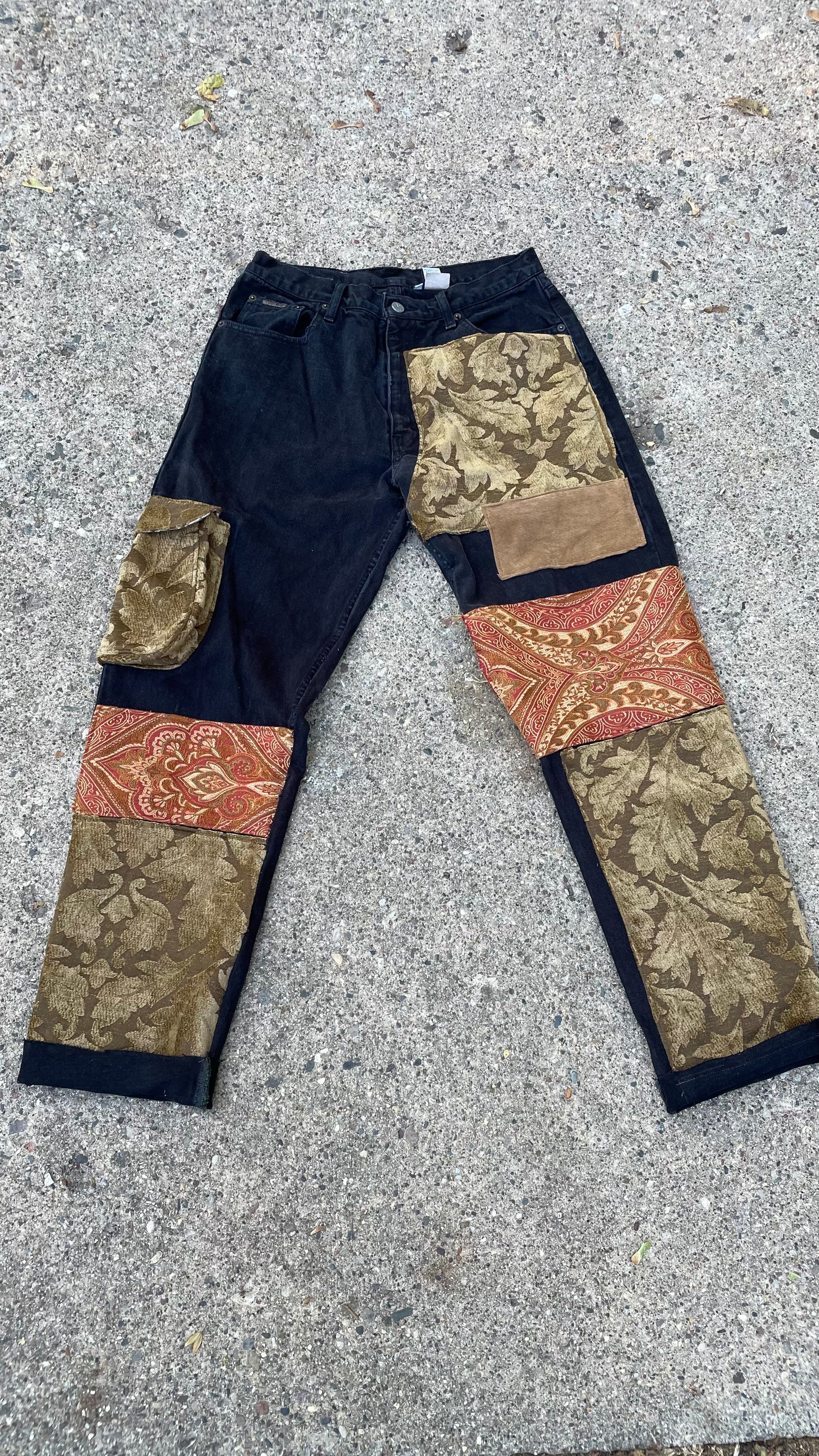 1/1 Upcycled Vintage Calvin Klein Jeans